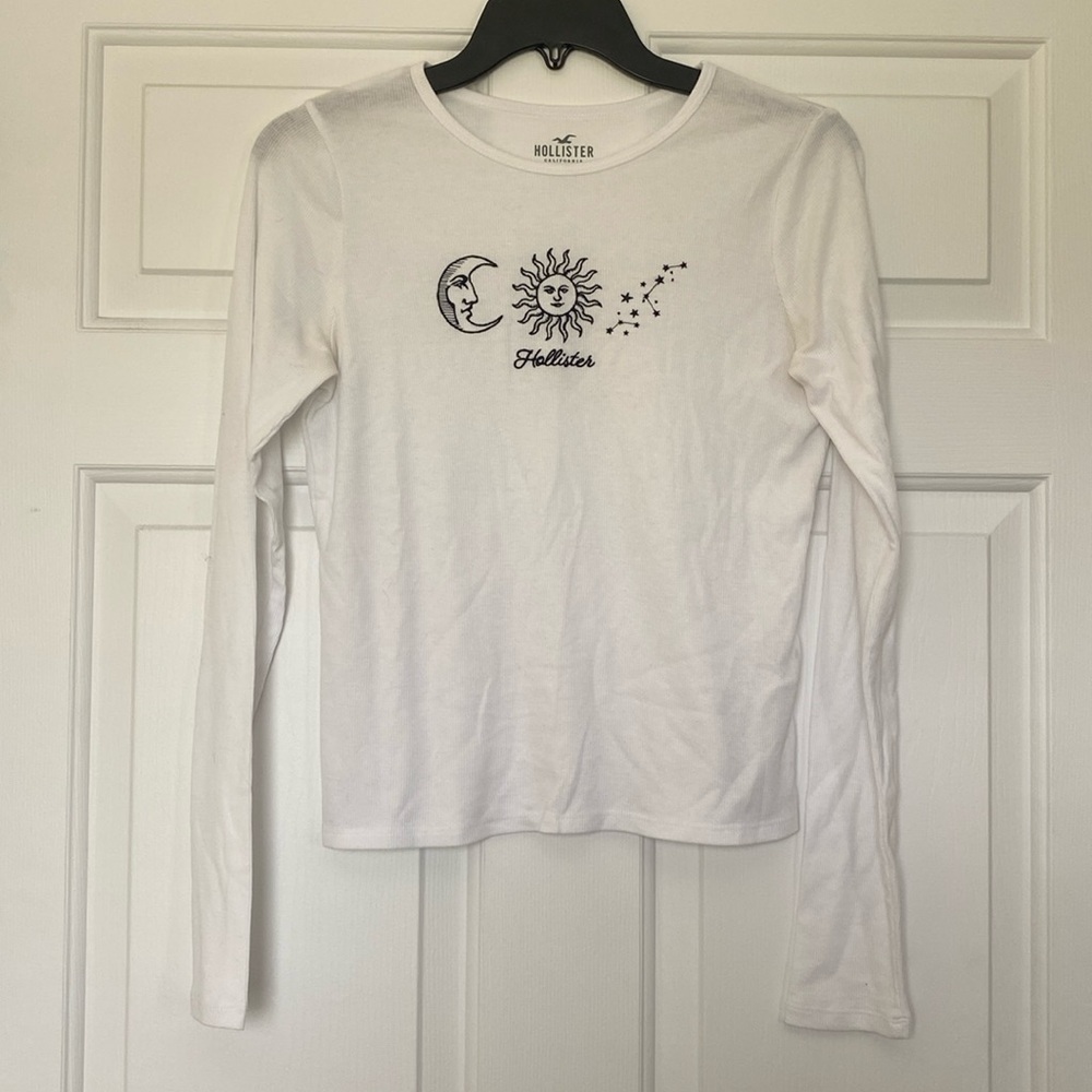 Hollister long sleeve shirt, size large